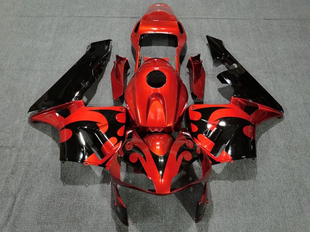 2003-2004 Gloss Deep Orange Honda CBR600RR Motorcycle Fairing 2003-2004 Gloss Deep Orange Honda CBR600RR Motorcycle Fairing