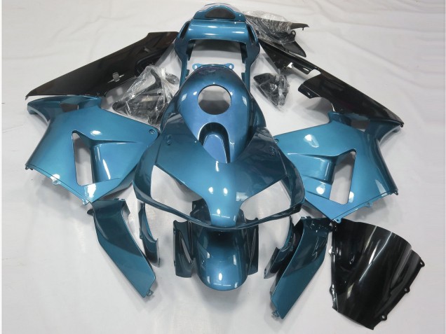 2003-2004 Gloss Light Blue Honda CBR600RR Motorcycle Fairing 2003-2004 Gloss Light Blue Honda CBR600RR Motorcycle Fairing