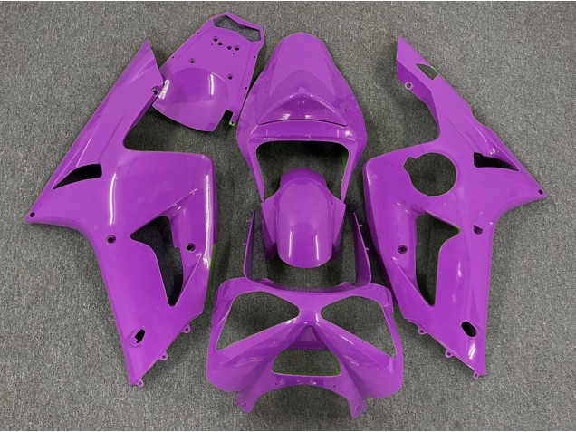 2003-2004 Gloss Magenta Plain Kawasaki ZX6R Motorcycle Fairing 2003-2004 Gloss Magenta Plain Kawasaki ZX6R Motorcycle Fairing