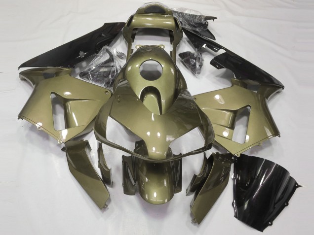2003-2004 Gloss Olive Honda CBR600RR Motorcycle Fairing 2003-2004 Gloss Olive Honda CBR600RR Motorcycle Fairing