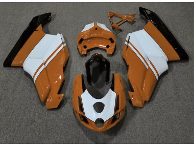 2003-2004 Gloss Orange & White Ducati Ducati 749 999 Motorcycle Fairing