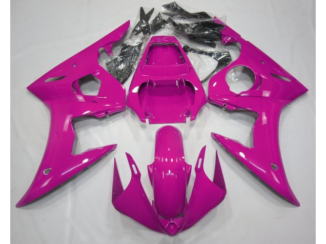 2003-2004 Gloss Pink Yamaha R6 Motorcycle Fairing 2003-2004 Gloss Pink Yamaha R6 Motorcycle Fairing