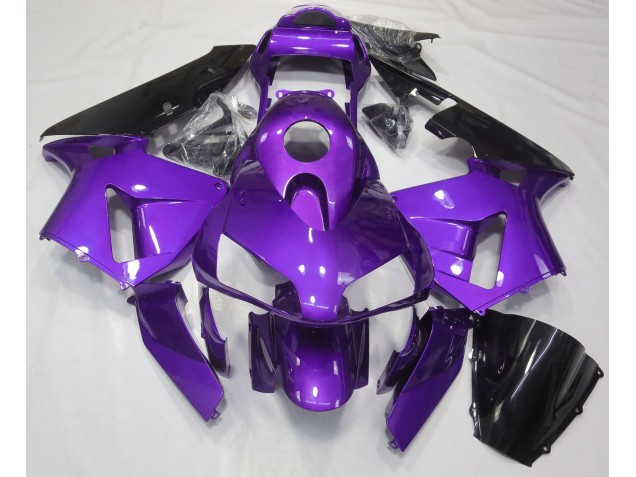 2003-2004 Gloss Purple Plain Honda CBR600RR Motorcycle Fairing 2003-2004 Gloss Purple Plain Honda CBR600RR Motorcycle Fairing