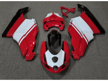 2003-2004 Gloss Red & White Ducati Ducati 749 999 Motorcycle Fairing