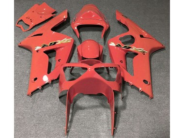 2003-2004 Grapefruit Kawasaki ZX6R Motorcycle Fairing