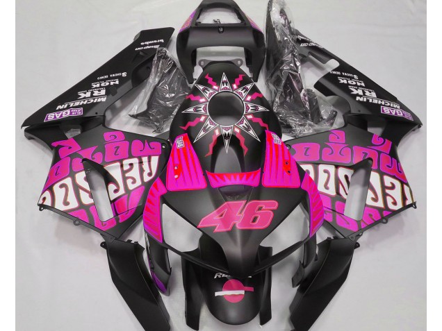 2003-2004 Hot Pink Rossi Repsol Honda CBR600RR Motorcycle Fairing 2003-2004 Hot Pink Rossi Repsol Honda CBR600RR Motorcycle Fairing