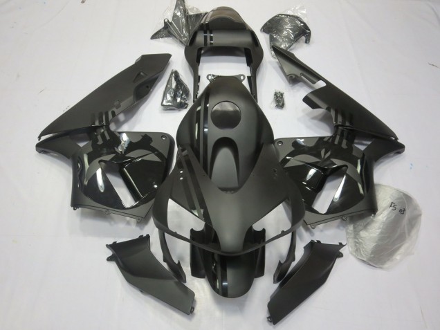 2003-2004 Matte Black Honda CBR600RR Motorcycle Fairing 2003-2004 Matte Black Honda CBR600RR Motorcycle Fairing