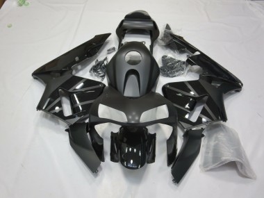 2003-2004 Matte Black Honda CBR600RR Motorcycle Fairing