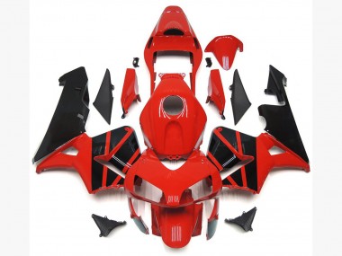 2003-2004 OEM Style Red Black Honda CBR600RR Motorcycle Fairing