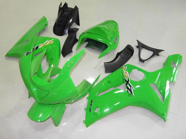 2003-2004 Oem Style Green Kawasaki ZX6R Motorcycle Fairing