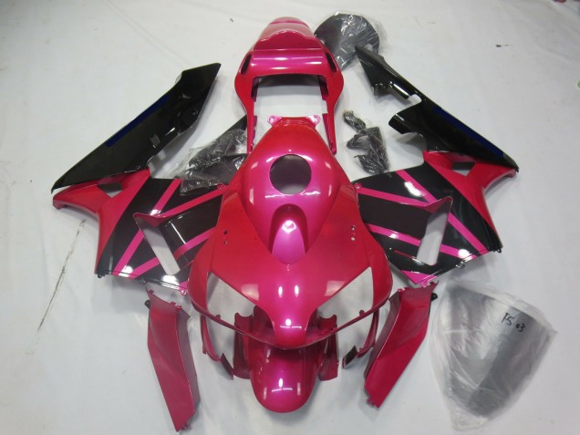 2003-2004 Pink and Black Honda CBR600RR Motorcycle Fairing