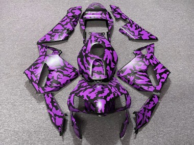 2003-2004 Purple Camo Honda CBR600RR Motorcycle Fairing