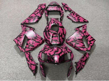 2003-2004 Red Camo Honda CBR600RR Motorcycle Fairing