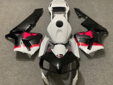 2003-2004 Red Splatter Honda CBR600RR Motorcycle Fairing