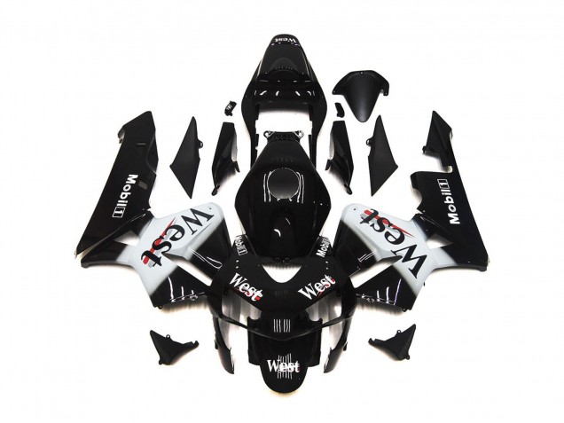 2003-2004 West Mobil 1 Honda CBR600RR Motorcycle Fairing 2003-2004 West Mobil 1 Honda CBR600RR Motorcycle Fairing