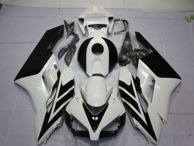 2004-2005 Black and White Design Honda CBR1000RR Motorcycle Fairing