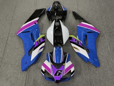 2004-2005 Blue 6 Honda CBR1000RR Motorcycle Fairing