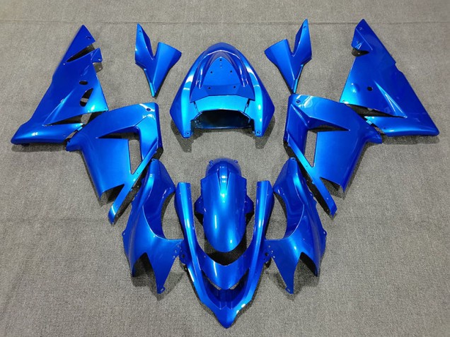 2004-2005 Bright Blue Pearl Kawasaki ZX10R Motorcycle Fairing 2004-2005 Bright Blue Pearl Kawasaki ZX10R Motorcycle Fairing