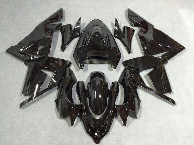 2004-2005 Gloss Black Kawasaki ZX10R Motorcycle Fairing