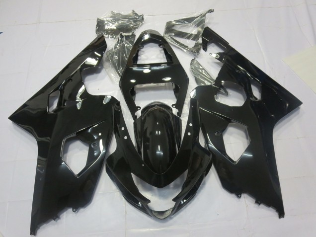 2004-2005 Gloss Black Suzuki GSXR 600-750 Motorcycle Fairing 2004-2005 Gloss Black Suzuki GSXR 600-750 Motorcycle Fairing