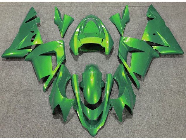 2004-2005 Gloss Green Kawasaki ZX10R Motorcycle Fairing 2004-2005 Gloss Green Kawasaki ZX10R Motorcycle Fairing