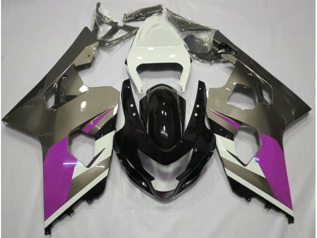2004-2005 Gloss Grey Suzuki GSXR 600-750 Motorcycle Fairing 2004-2005 Gloss Grey Suzuki GSXR 600-750 Motorcycle Fairing
