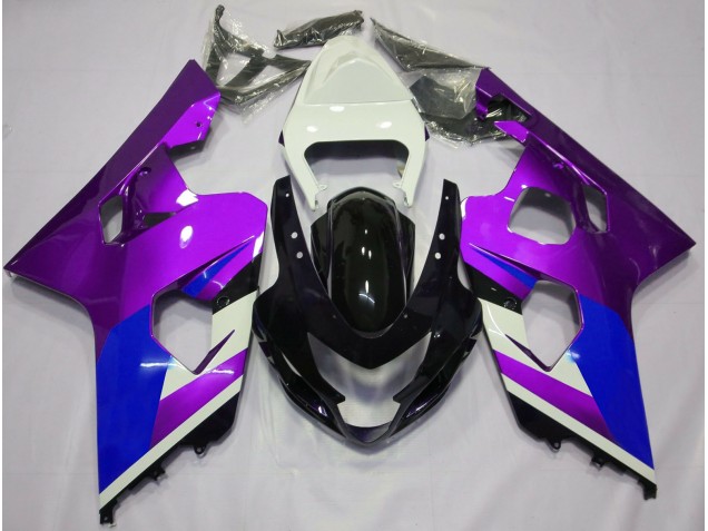 2004-2005 Gloss Purple Suzuki GSXR 600-750 Motorcycle Fairing 2004-2005 Gloss Purple Suzuki GSXR 600-750 Motorcycle Fairing
