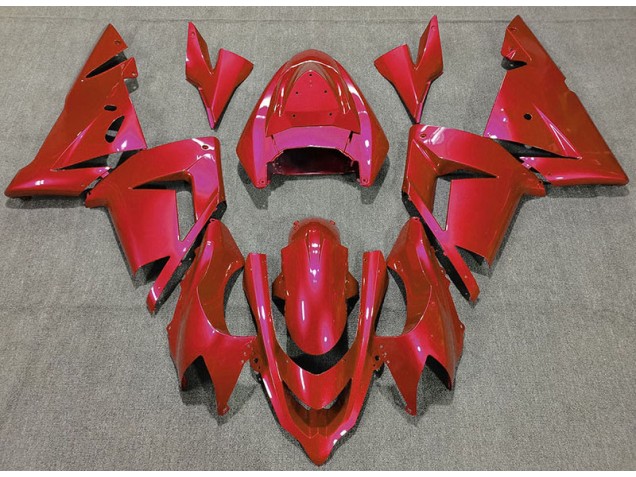 2004-2005 Gloss Red Kawasaki ZX10R Motorcycle Fairing 2004-2005 Gloss Red Kawasaki ZX10R Motorcycle Fairing