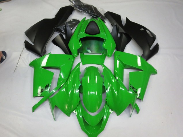 2004-2005 Green Gloss Kawasaki ZX10R Motorcycle Fairing