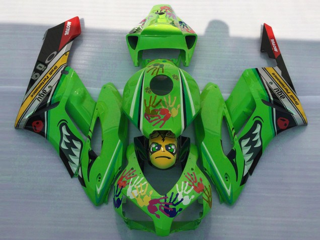 2004-2005 Green Shark Honda CBR1000RR Motorcycle Fairing