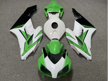 2004-2005 Green White and Gloss Black Honda CBR1000RR Motorcycle Fairing