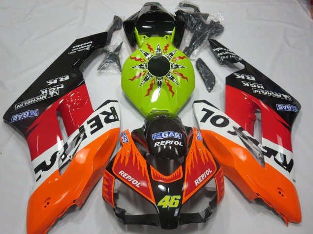 2004-2005 Lime Rossi Repsol Honda CBR1000RR Motorcycle Fairing 2004-2005 Lime Rossi Repsol Honda CBR1000RR Motorcycle Fairing