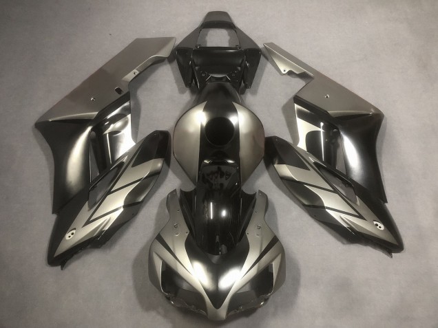 2004-2005 Matte Grey and Black Honda CBR1000RR Motorcycle Fairing