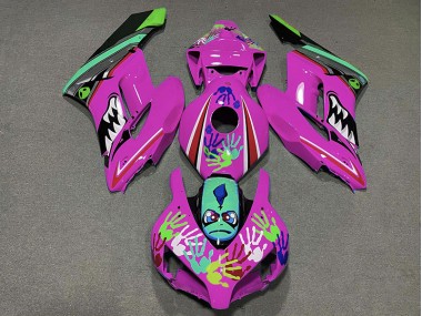 2004-2005 Pink Shark Honda CBR1000RR Motorcycle Fairing