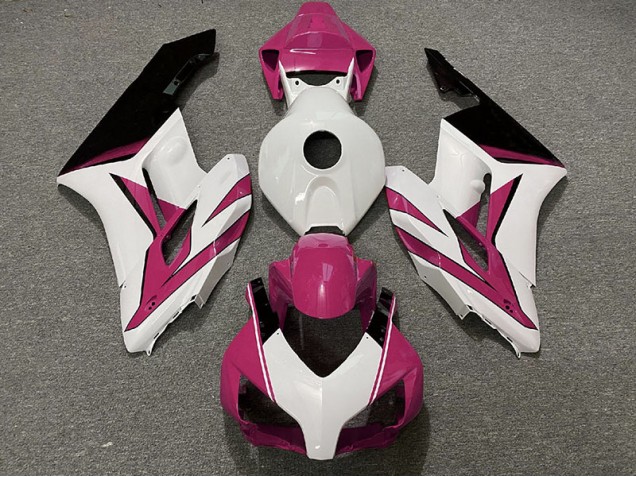 2004-2005 Pink White and Gloss Black Honda CBR1000RR Motorcycle Fairing 2004-2005 Pink White and Gloss Black Honda CBR1000RR Motorcycle Fairing