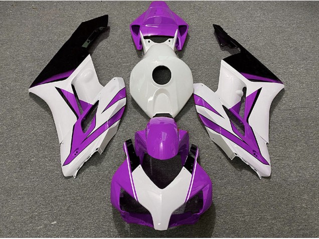 2004-2005 Purple White and Gloss Black Honda CBR1000RR Motorcycle Fairing 2004-2005 Purple White and Gloss Black Honda CBR1000RR Motorcycle Fairing