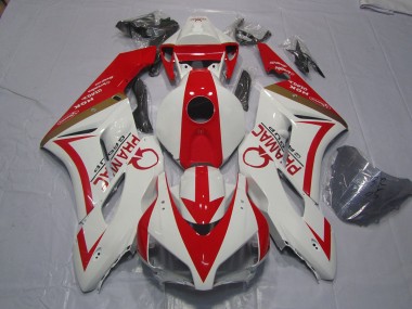 2004-2005 Red Gold Special Design Honda CBR1000RR Motorcycle Fairing