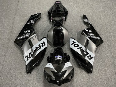 2004-2005 Silver Black Repsol Honda CBR1000RR Motorcycle Fairing