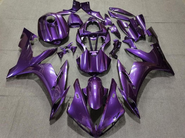 2004-2006 Deep Purple Yamaha R1 Motorcycle Fairing 2004-2006 Deep Purple Yamaha R1 Motorcycle Fairing