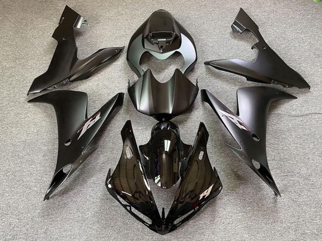 2004-2006 Matte Black Style Yamaha R1 Motorcycle Fairing