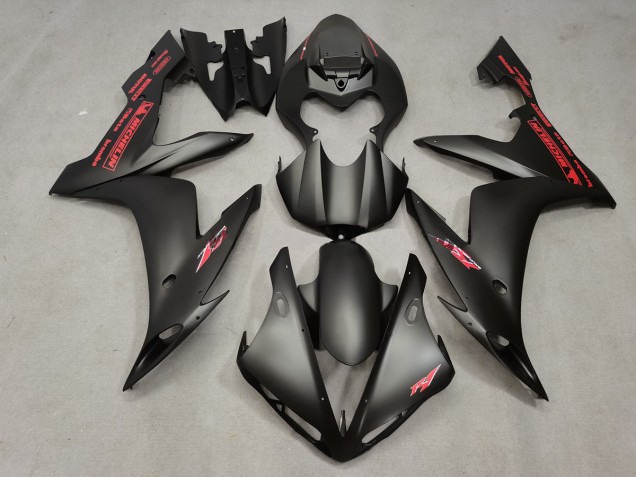2004-2006 Matte and Red Yamaha R1 Motorcycle Fairing 2004-2006 Matte and Red Yamaha R1 Motorcycle Fairing