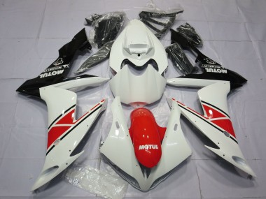 2004-2006 Oem Style Red and White Yamaha R1 Motorcycle Fairing