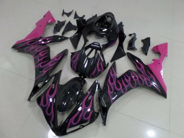 2004-2006 Pink Flame Yamaha R1 Motorcycle Fairing
