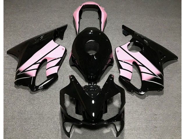 2004-2007 Custom Pink and Black Honda CBR600 F4i Motorcycle Fairing