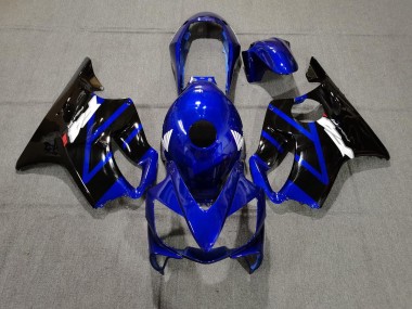 2004-2007 Gloss Blue and Black Honda CBR600 F4i Motorcycle Fairing