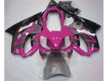 2004-2007 Gloss Pink & Grey Honda CBR600 F4i Motorcycle Fairing
