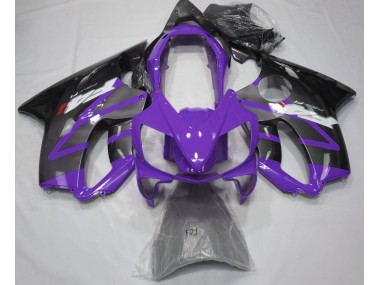 2004-2007 Gloss Purple & Grey Honda CBR600 F4i Motorcycle Fairing