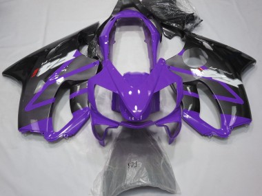 2004-2007 Gloss Purple & Grey Honda CBR600 F4i Motorcycle Fairing