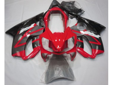2004-2007 Gloss Red & Grey Honda CBR600 F4i Motorcycle Fairing