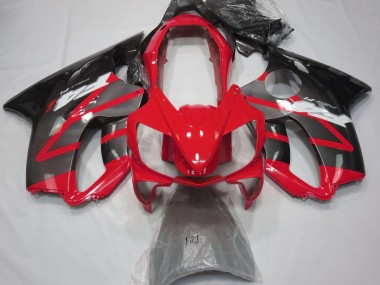 2004-2007 Gloss Red & Grey Honda CBR600 F4i Motorcycle Fairing